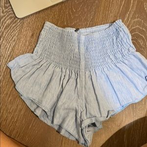 COPY - Planet blue stretchy shorts